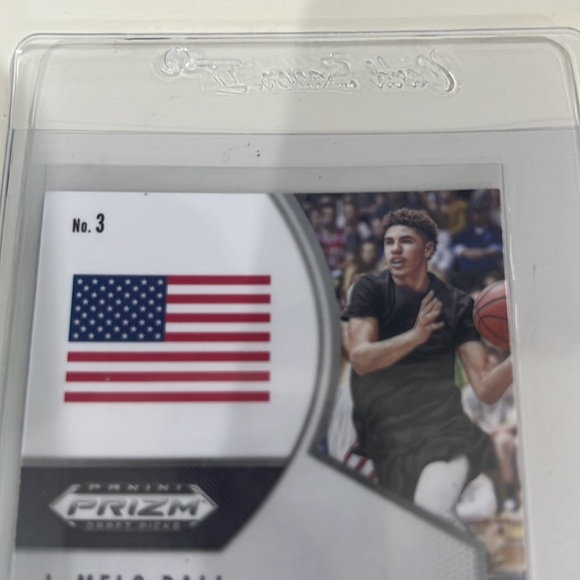 LaMelo Ball Fast Break Pink #3 2020 Panini Prizm Draft Picks - Picture 6 of 6